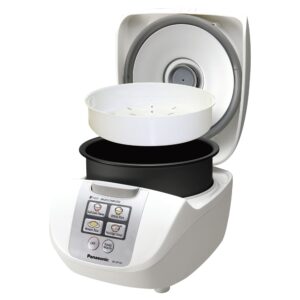 Panasonic 5-Cup (Uncooked) Rice Cooker with Fuzzy Logic and One-Touch Cooking