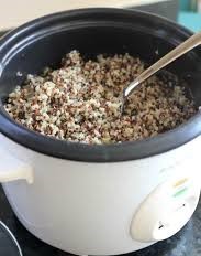 Quinoa in a rice cooker image