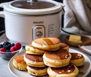 Rice Cooker Pancakes