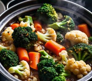 steamed_vegetables_in_a_rice_cooker