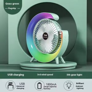 Portable USB Rechargeable Desktop Fan