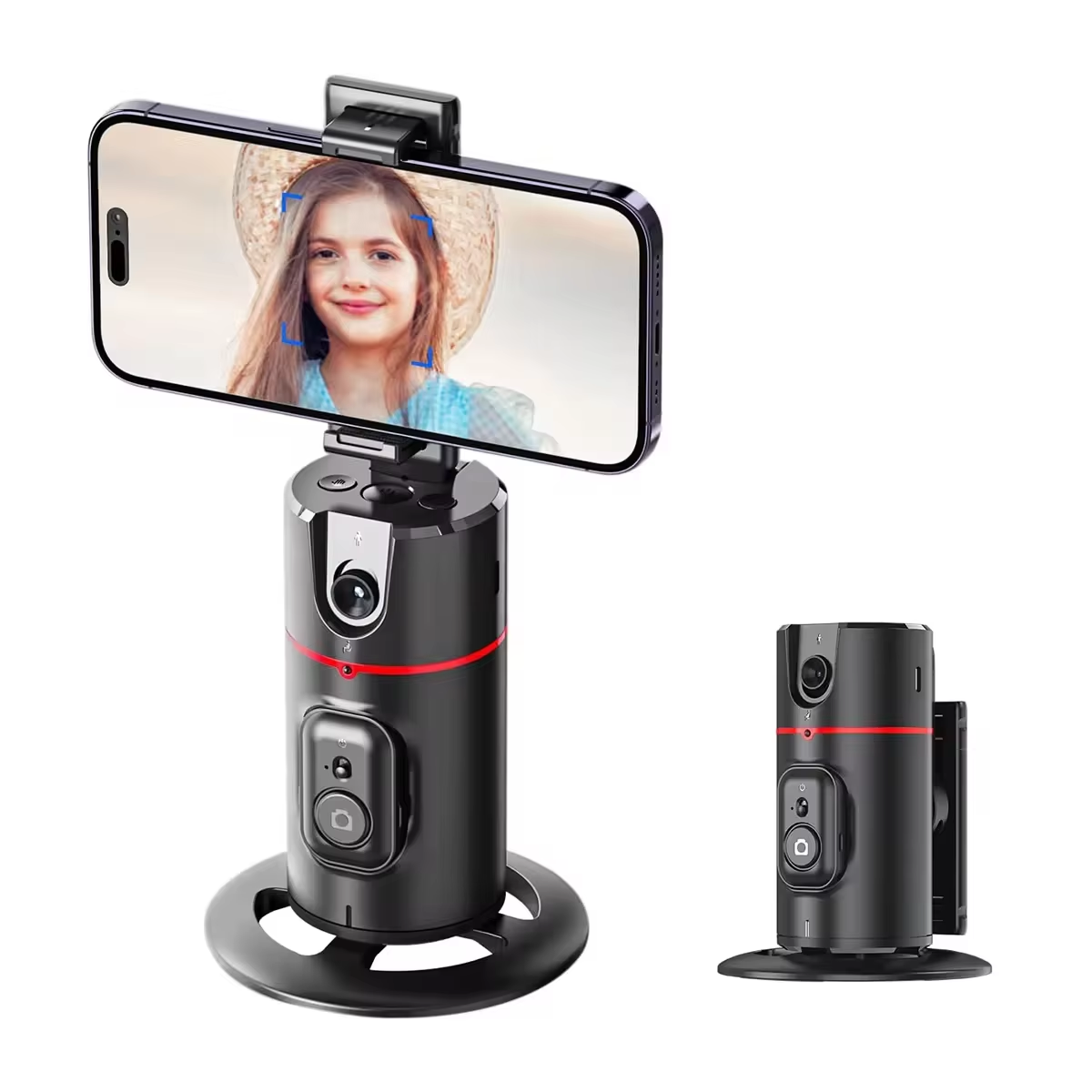 360° Intelligent Facial Recognition Tripod Phone Support - Image 3