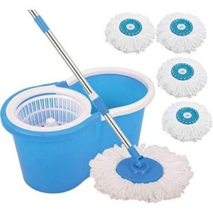 Innovative Spinning Mop with Bucket  Cleaning System