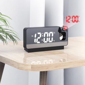Multifunctional Mirror LED Digital Table Alarm Clock