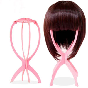Portable 14.2 Inches Travel Lightweight Wig Stand